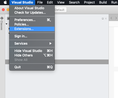 visual studio for mac run unit test from command line