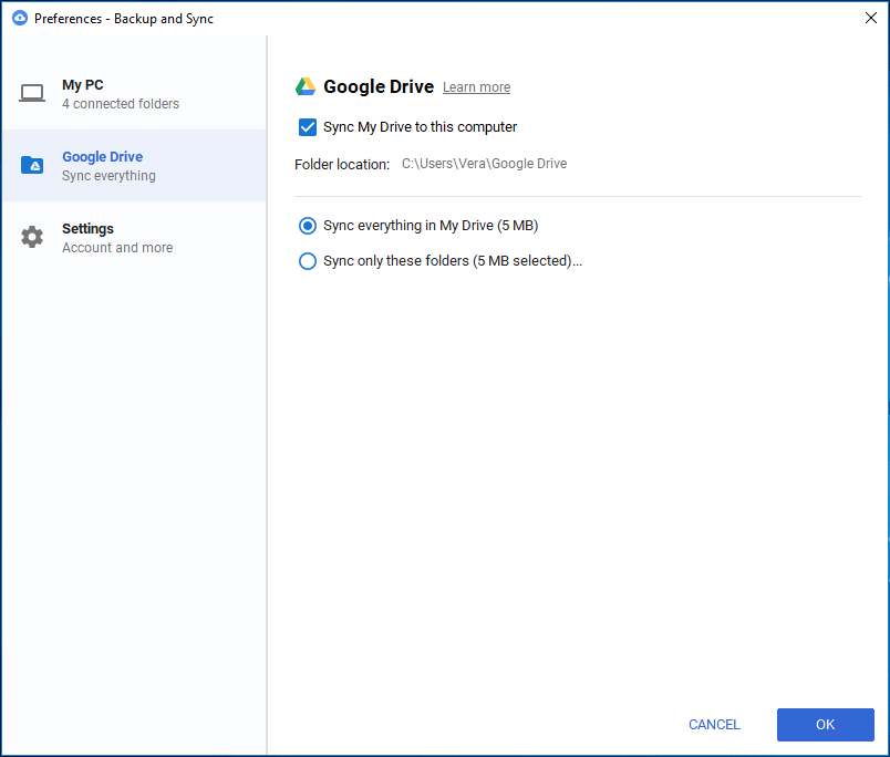 google drive for mac unable to sync